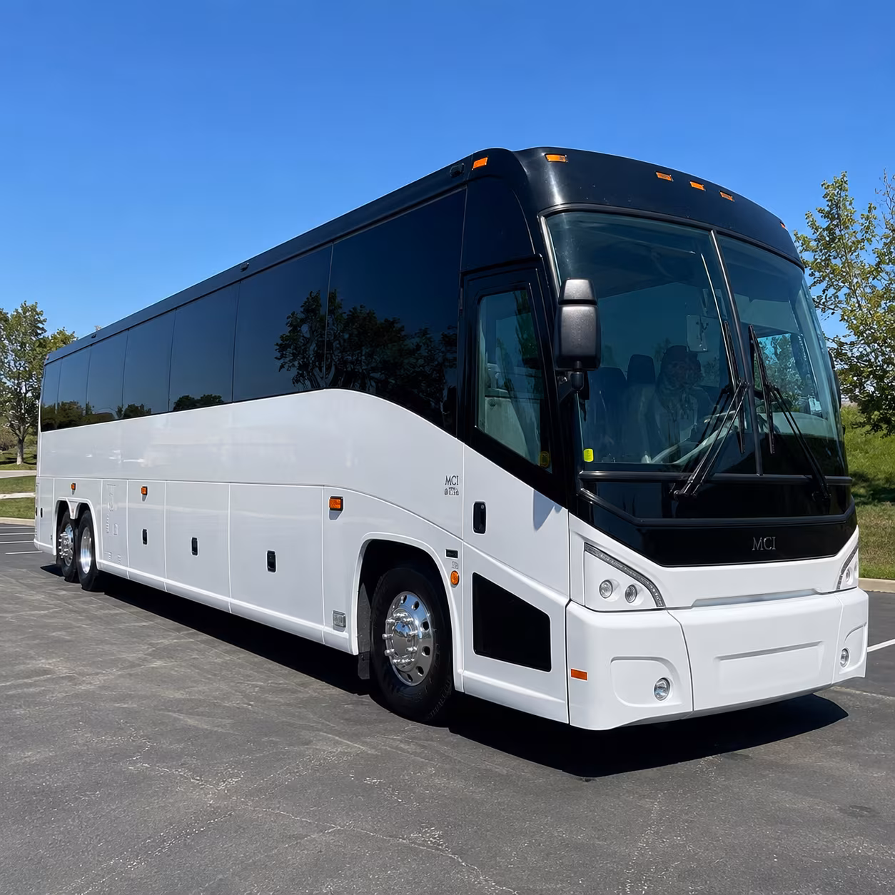 Arlington arlington airport transportation party bus exterior