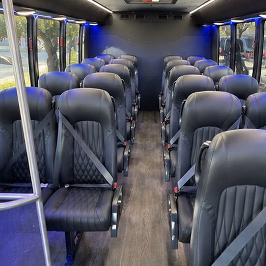 Arlington arlington corporate event party bus rental party bus interior