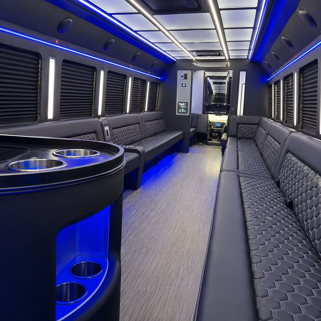 Arlington arlington private event party bus rental party bus exterior