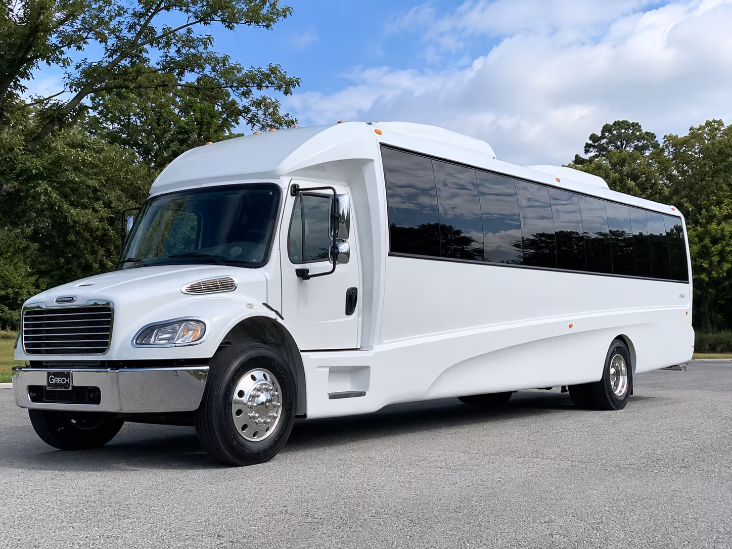 Arlington arlington private event party bus rental party bus exterior