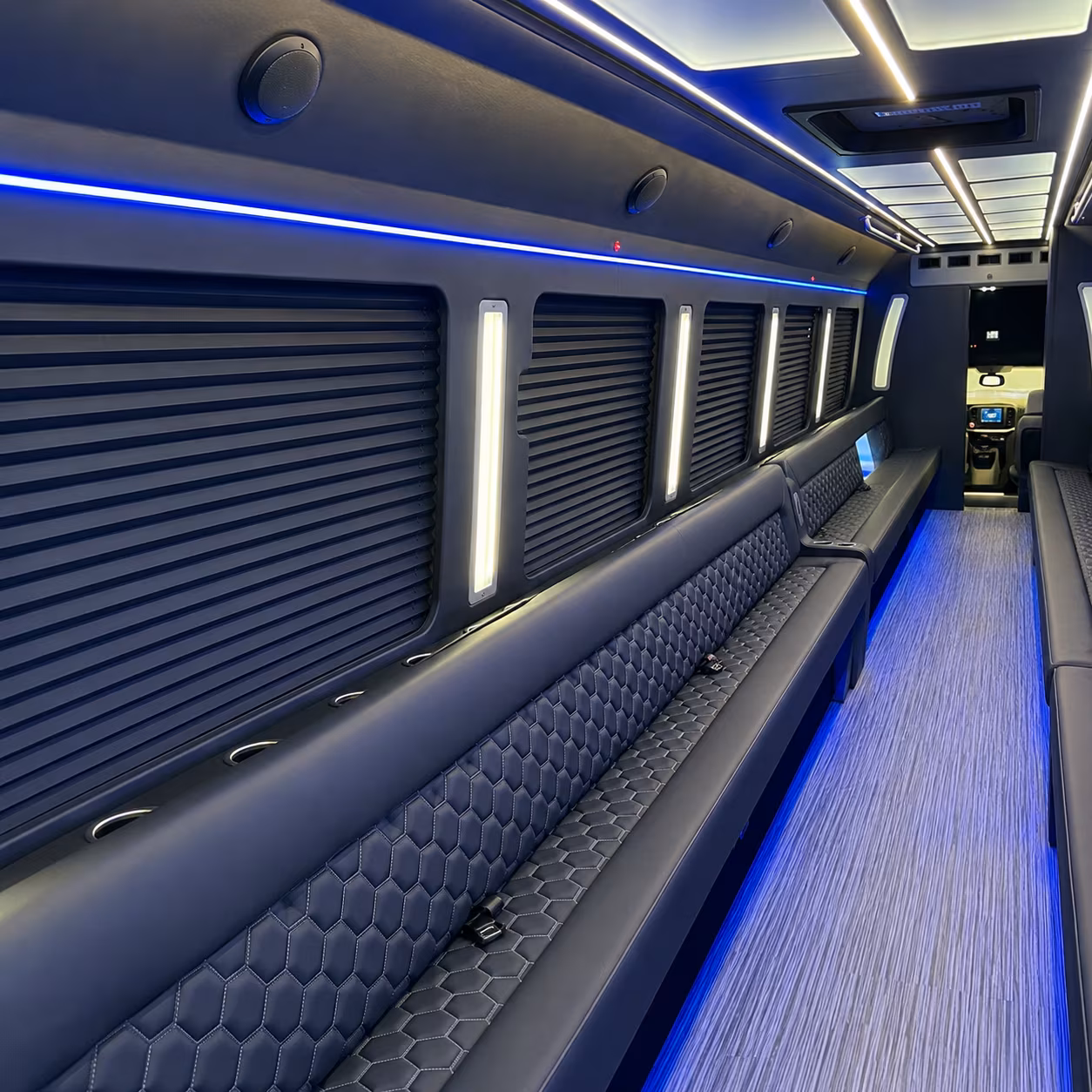 Arlington arlington prom party bus rental party bus exterior