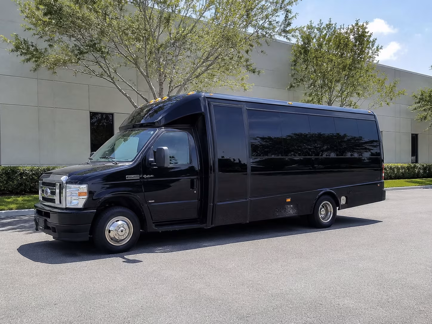Arlington arlington school event bus rental party bus exterior
