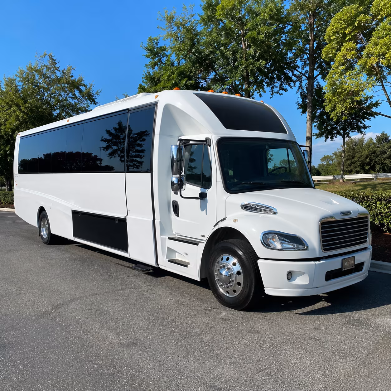 Arlington arlington wedding party bus rental party bus exterior