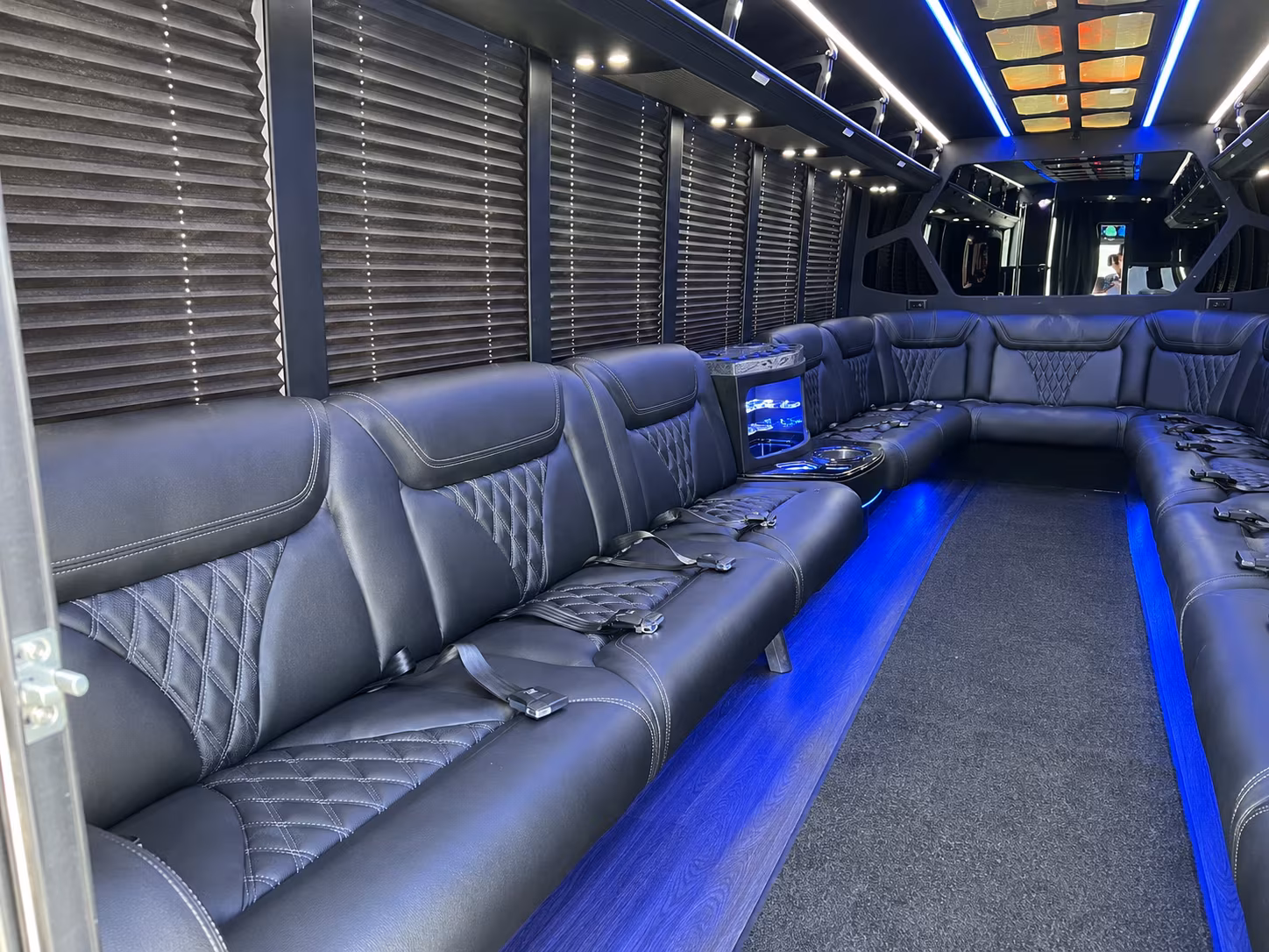 Arlington arlington wedding party bus rental party bus exterior