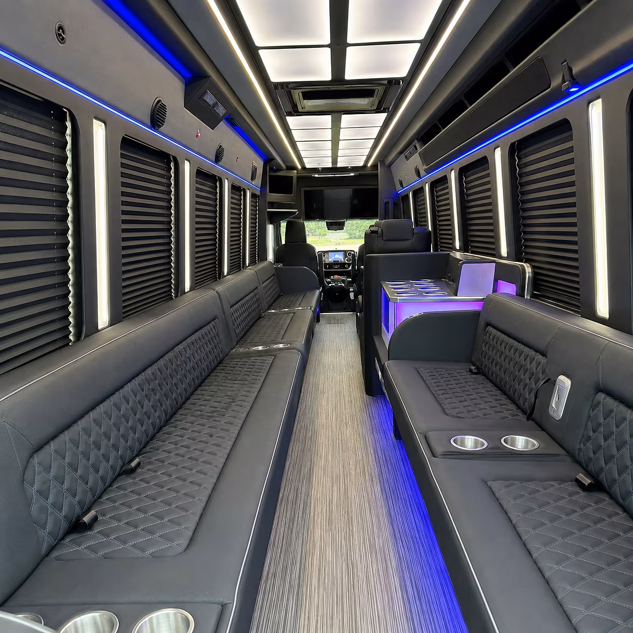 Arlington Private Event Transportation onboard seating