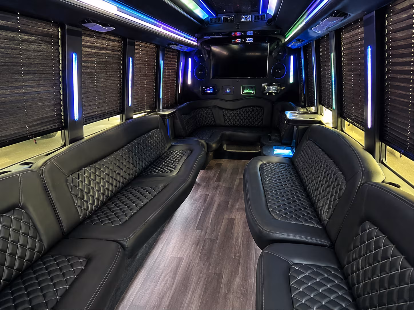 Arlington Winery Tour & Pub Crawl Transportation onboard seating