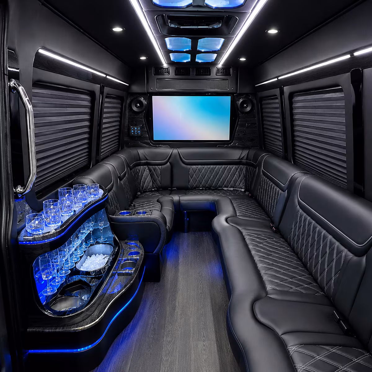 Garland Birthday, Sweet 16, & Quinceañera Party Bus Rentals