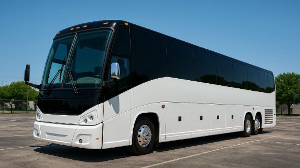 Exterior of Arlington Party Bus Company's 40 Passenger Party Bus in Arlington