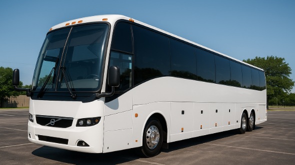 Exterior of Charter Bus Company Dallas's 40 Passenger Party Bus in Dallas