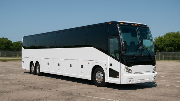 Exterior of Charter Bus Company Arlington's 46 Passenger Charter Bus in Arlington