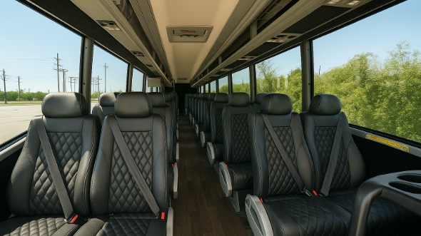 25 passenger minibus interior